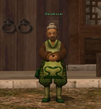Alte Frau Lao